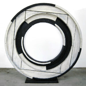 A Ring for Stravinsky, 1994 Painted Wood 48 x 48 x 5 inches