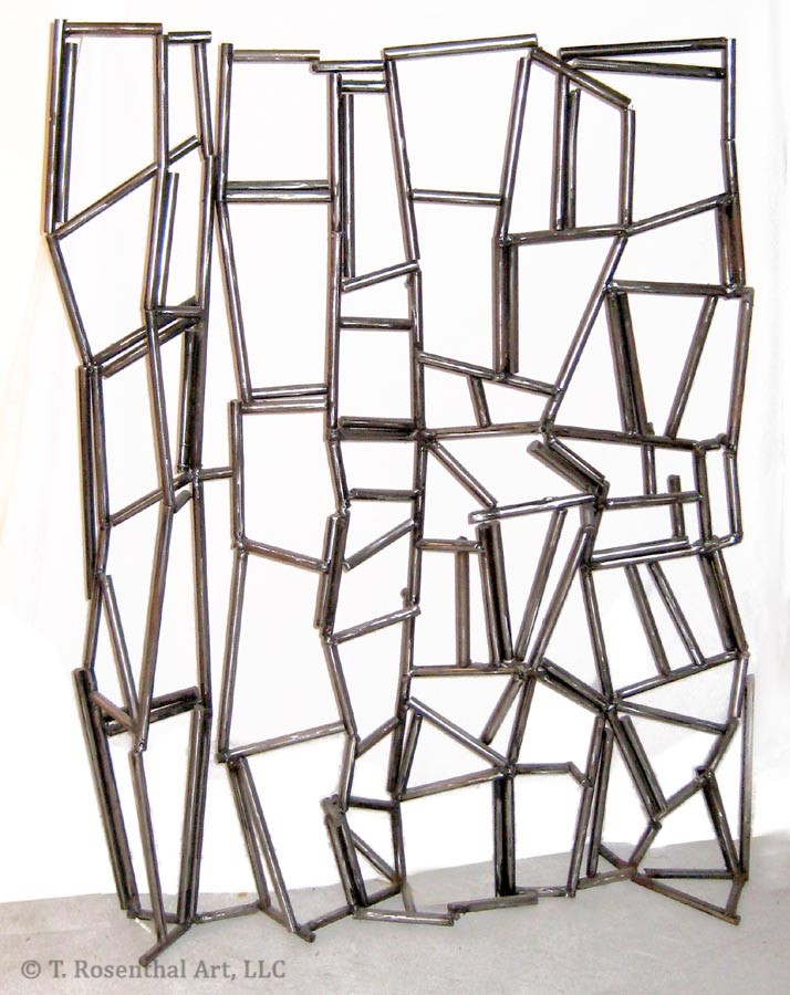 Untitled, 1997 Welded Steel 53 x 38 x 8 inches