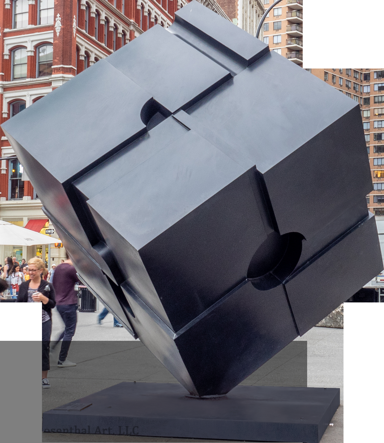 Astor Place "Alamo" Cube with transparent background