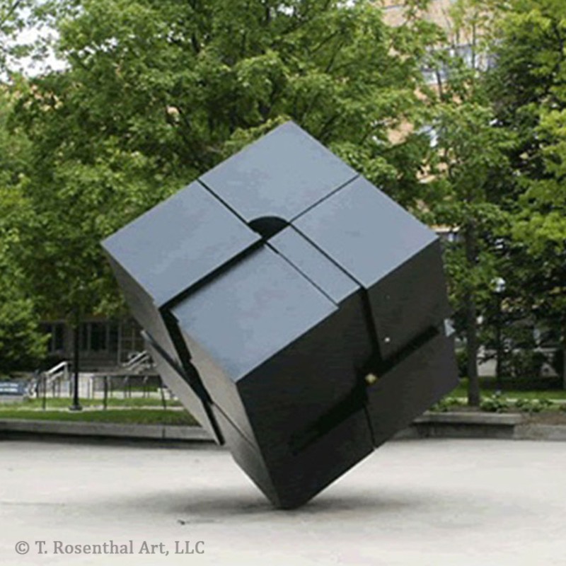 Endover Cube by Tony Rosenthal