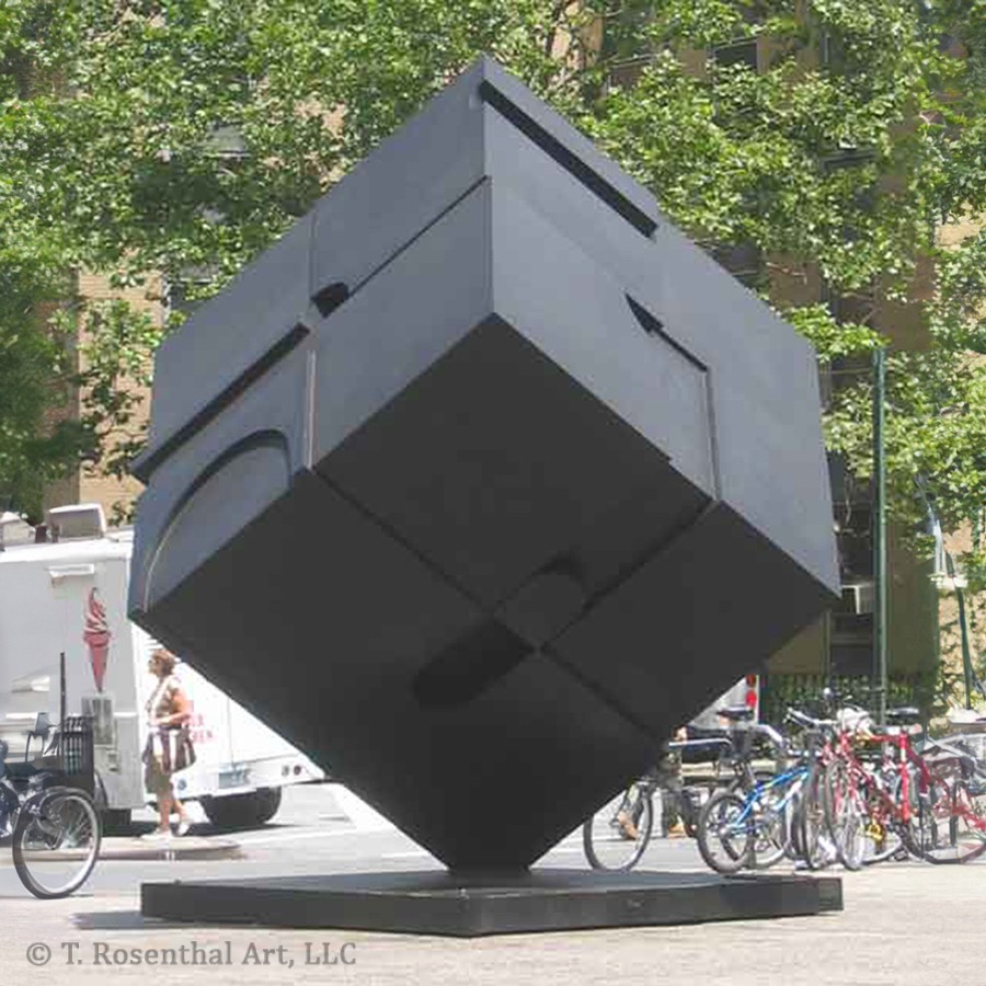 Astor Place Cube in the day