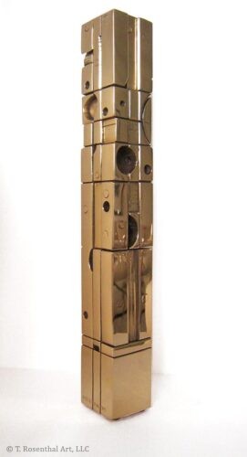 Untitled, 1970 Cut and Welded Brass 15 1/8 x 2 x 2 inches